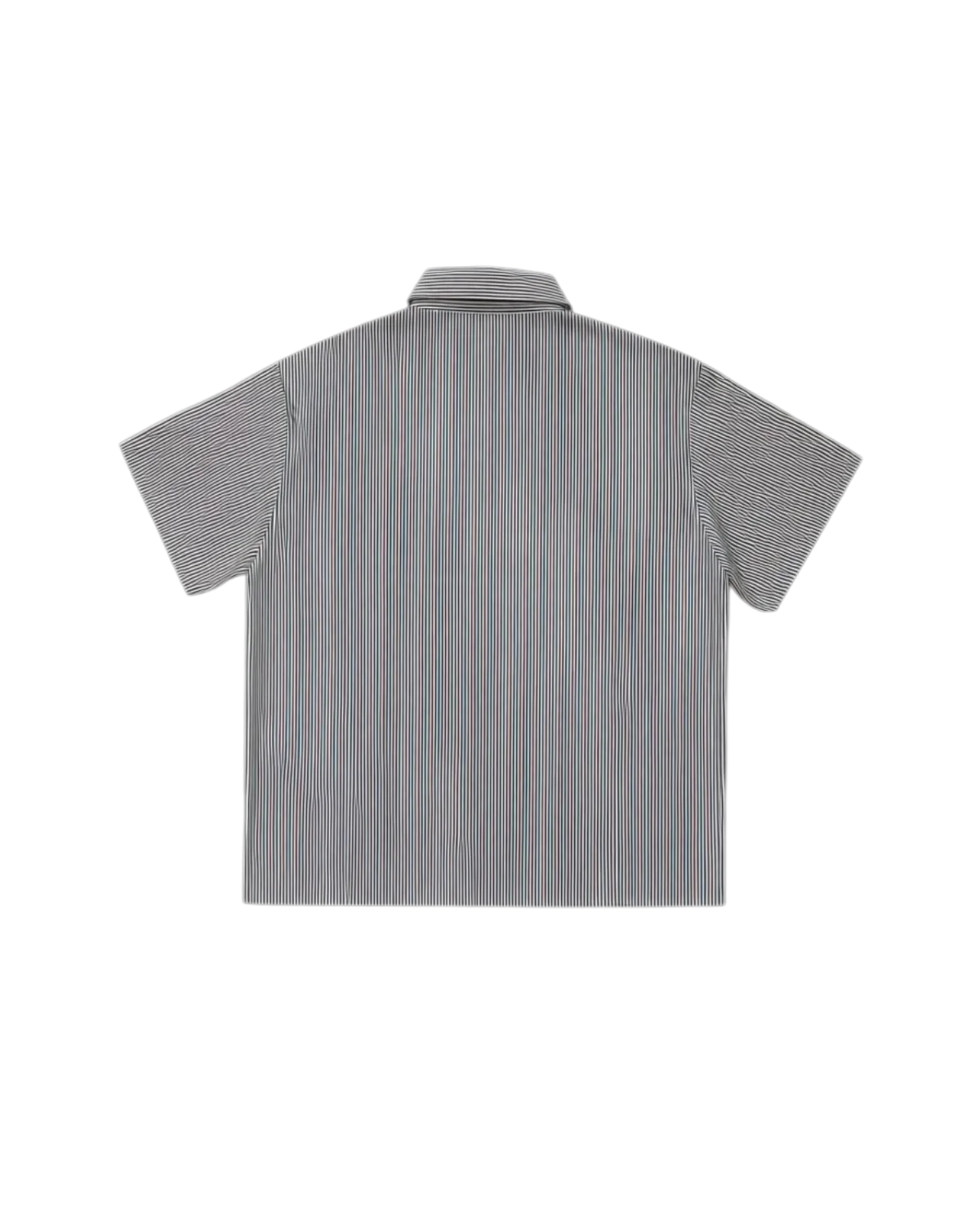 chemise à rayures avec inscription