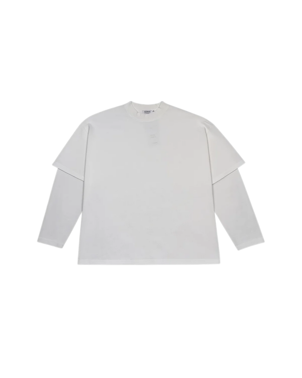 t-shirts doppia manica, Bianco