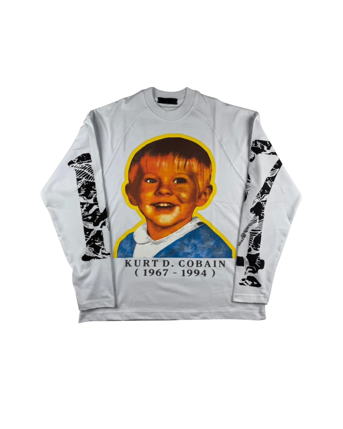 t-shirt à manches longues Kurt Cobain