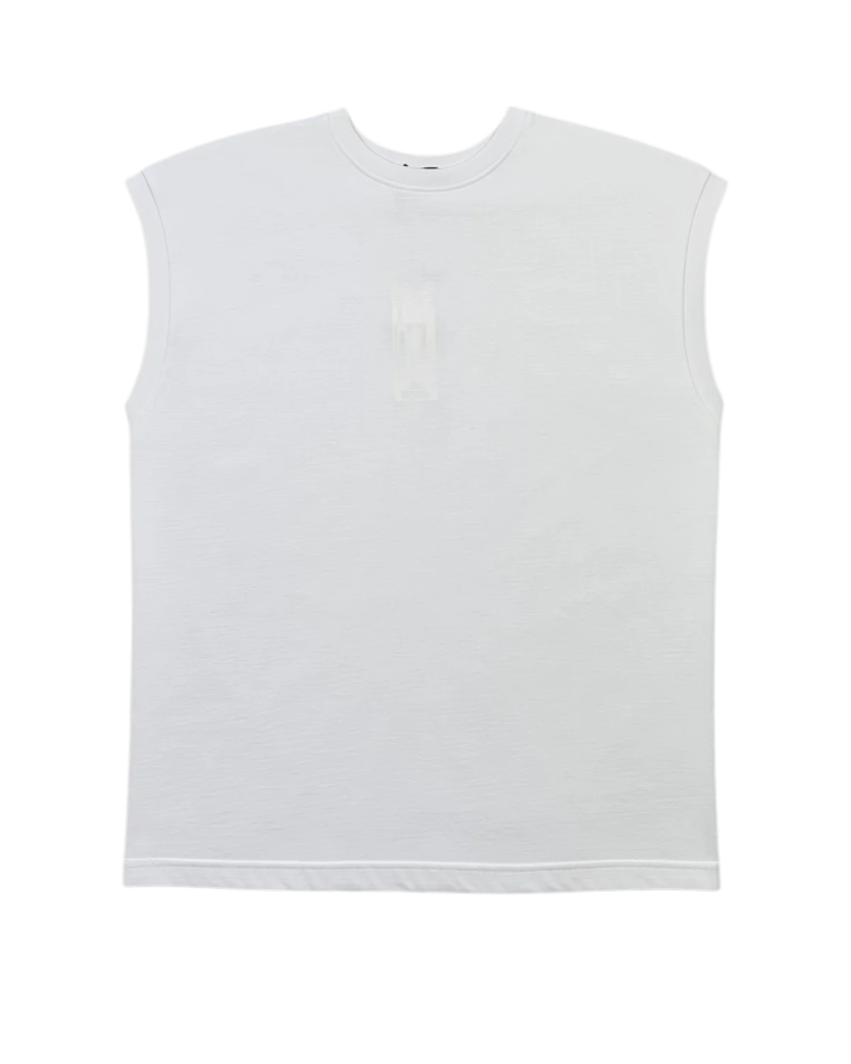 SLEEVELESS classic - Bianco
