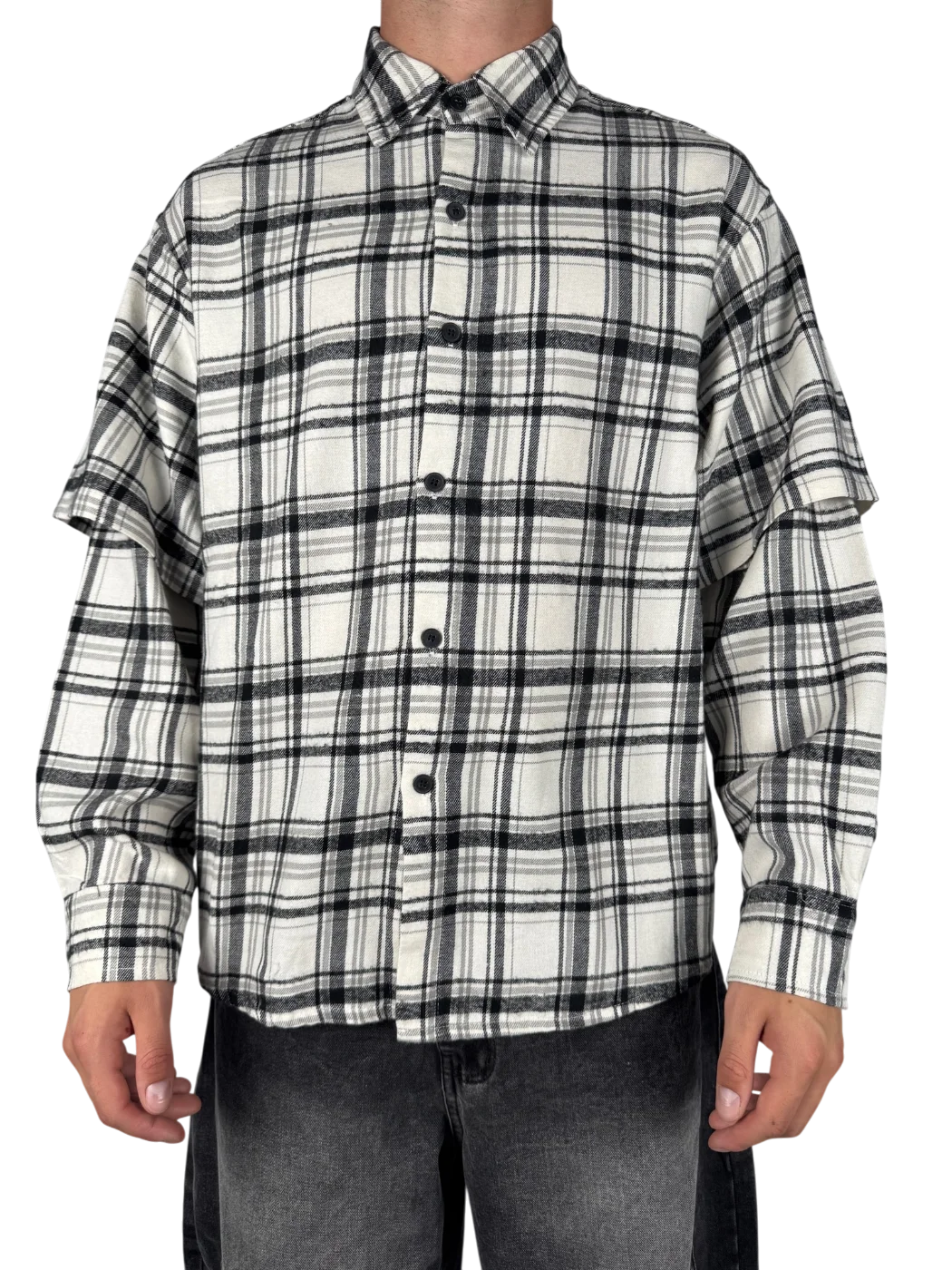 SHIRTLAYERED - Bianco