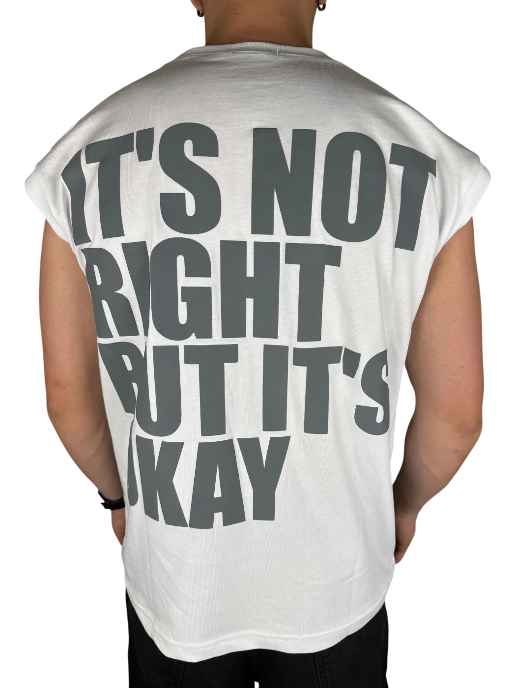 SLEEVELESS not right - Bianco