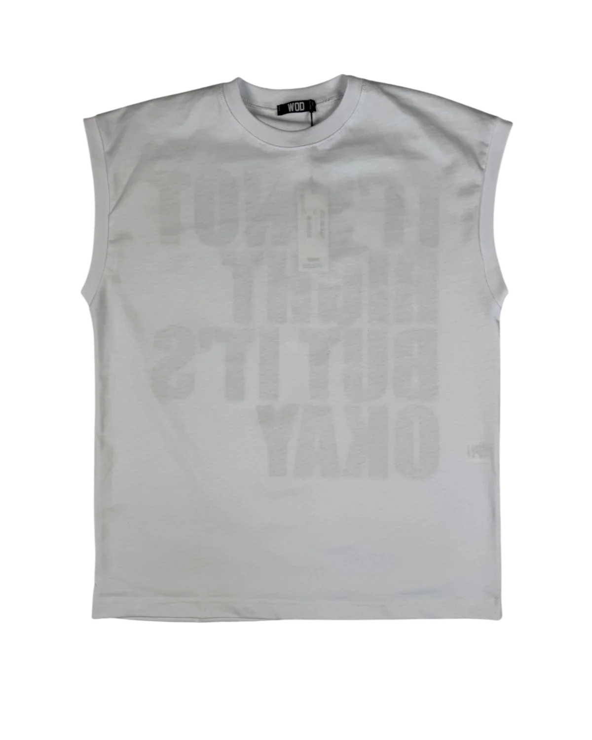 SLEEVELESS not right - Bianco