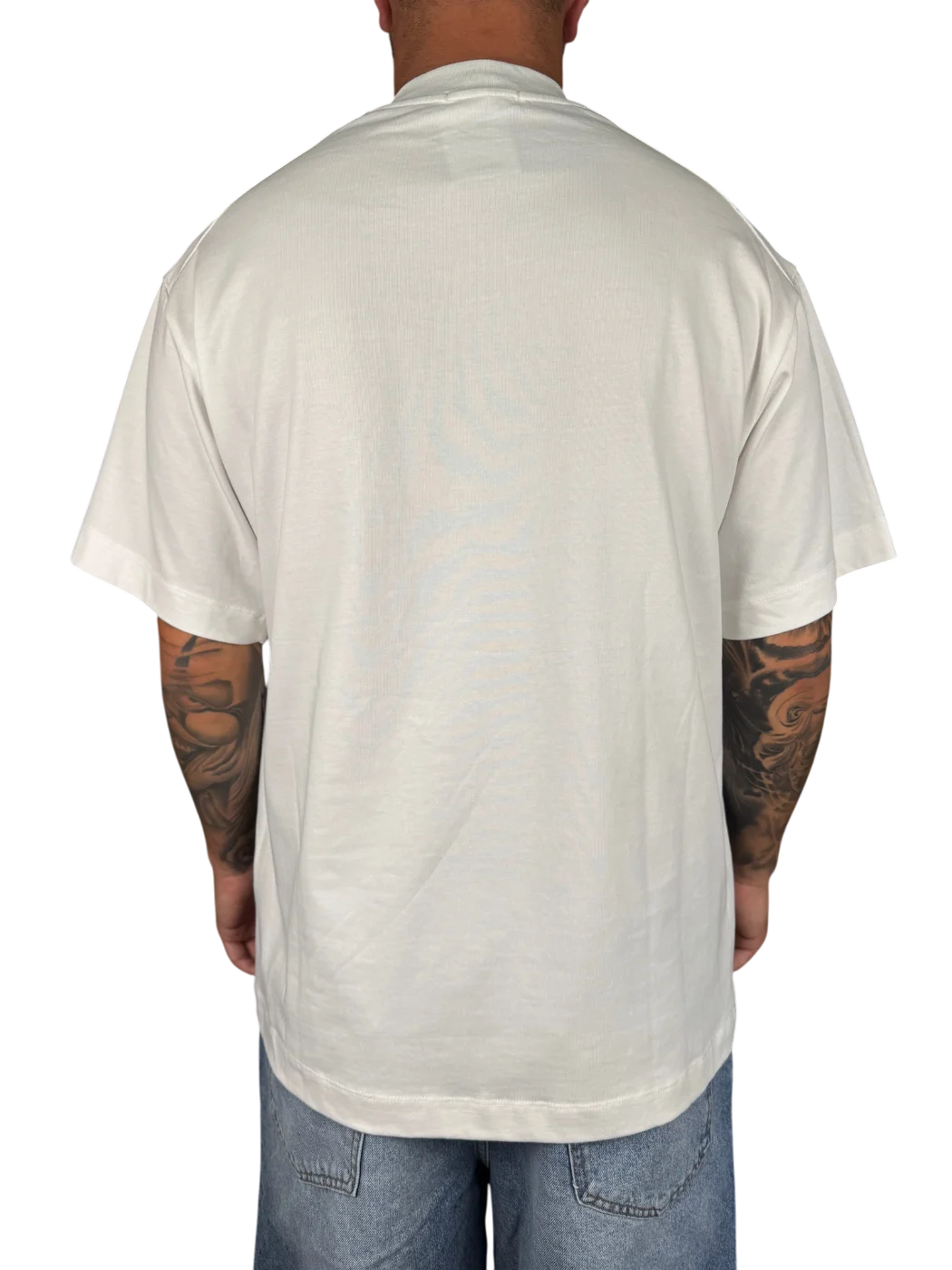 t-shirt cry - Bianco
