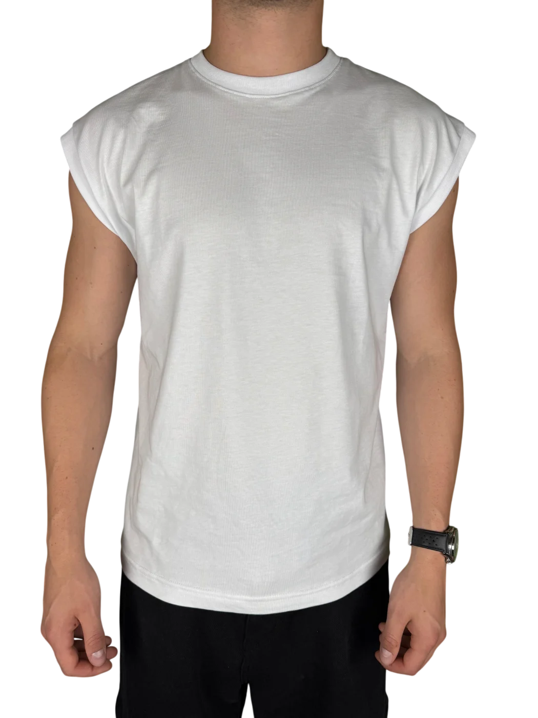SLEEVELESS not right - Bianco
