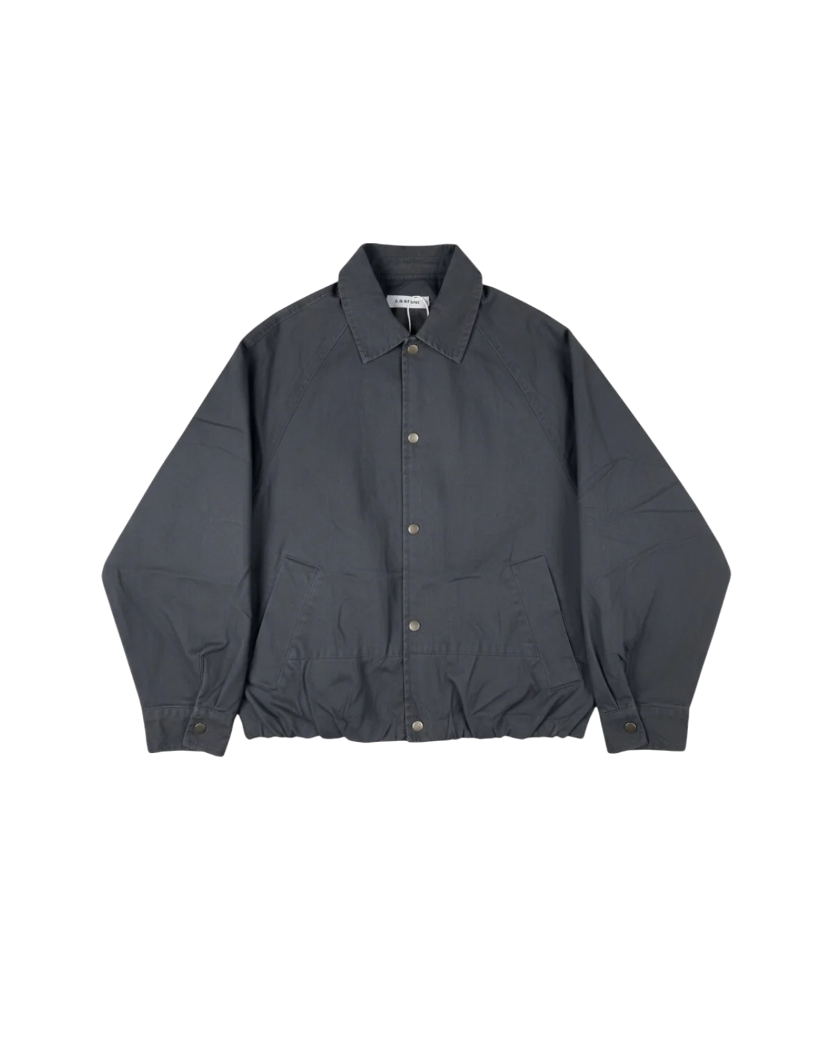 work jacket washed - Blu