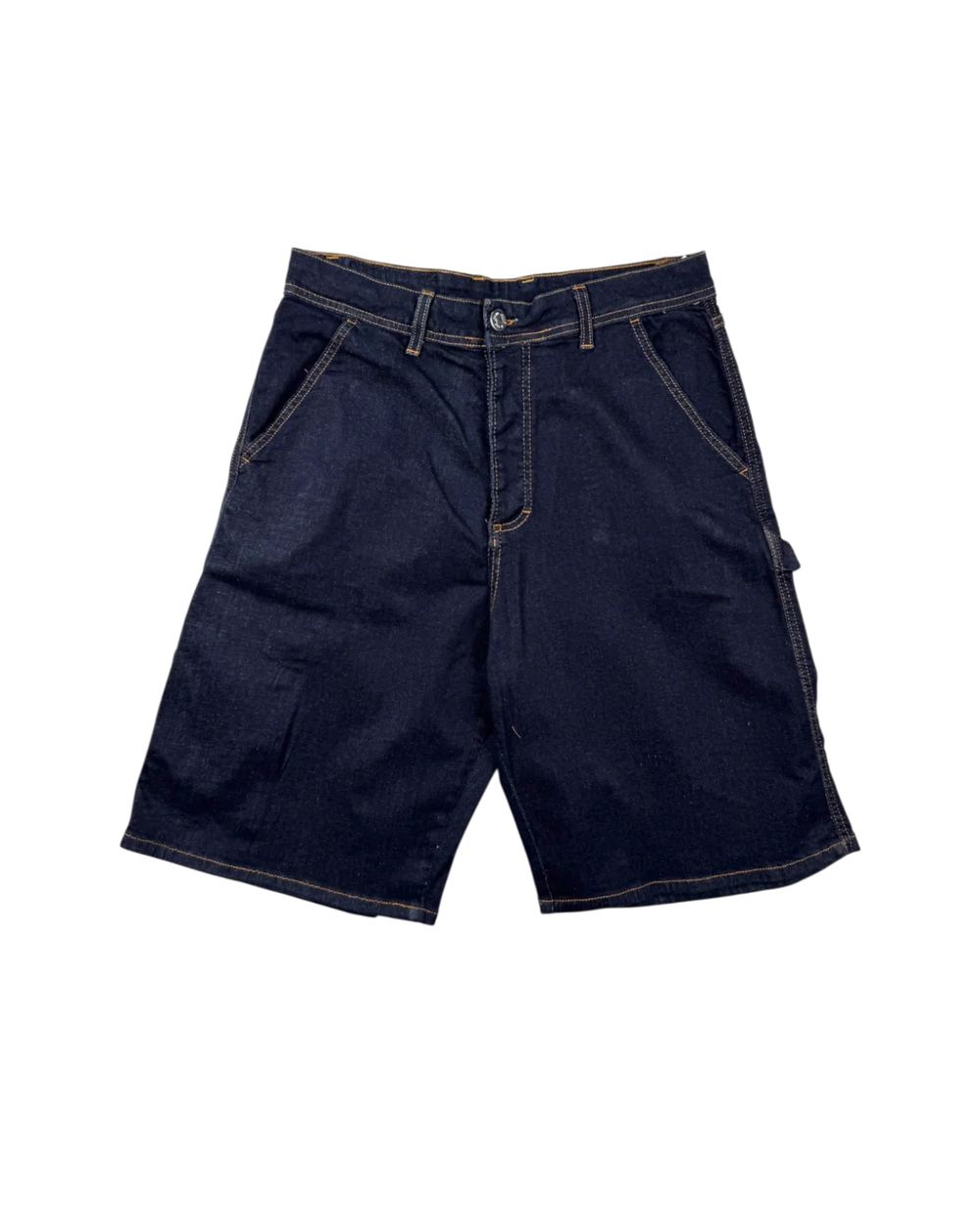 jorts en denim brut