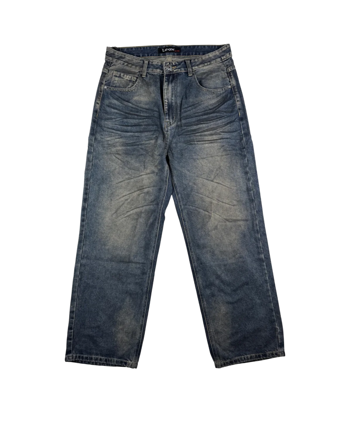 jean délavage vintage