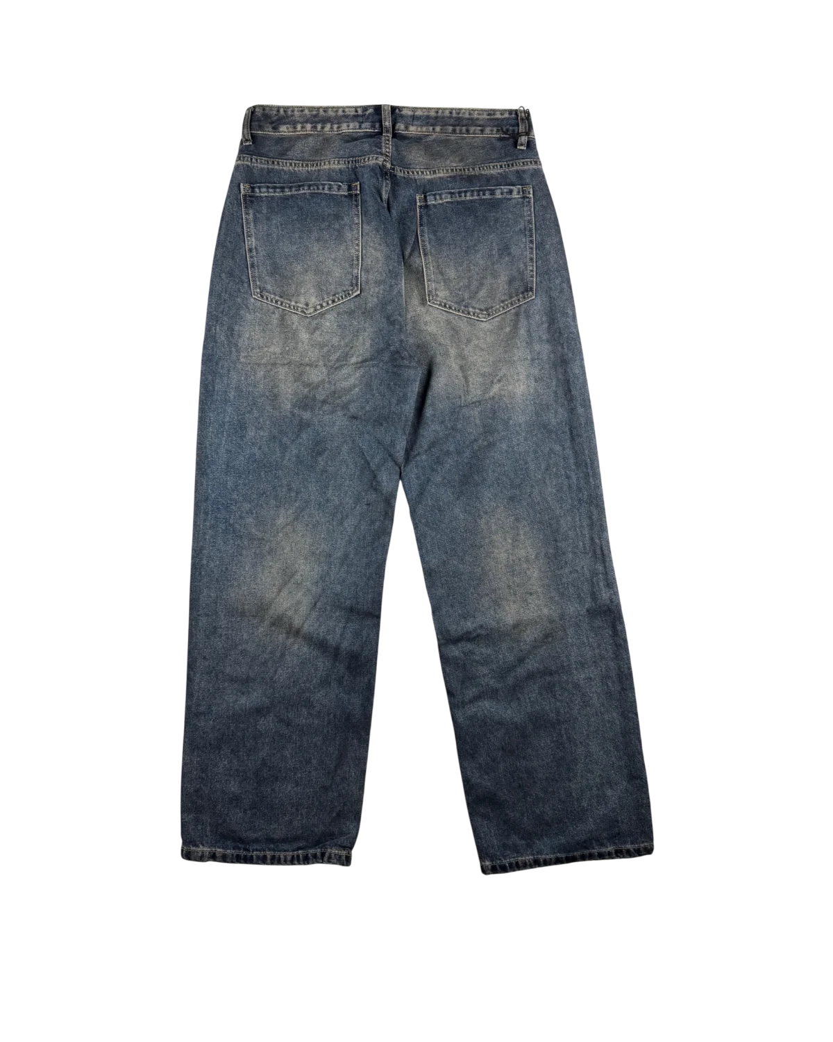 jean délavage vintage