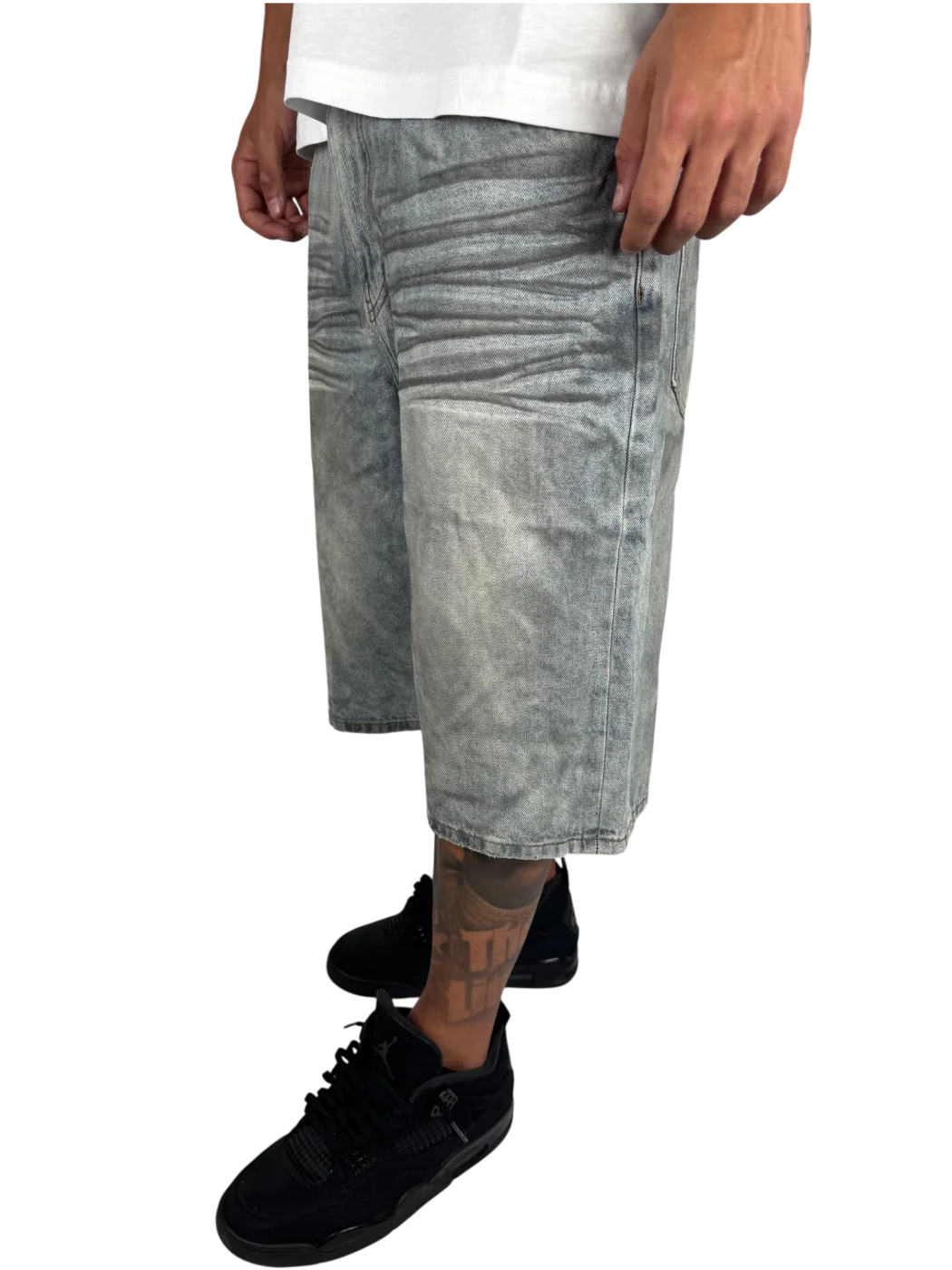 jorts stone fade - Grigio