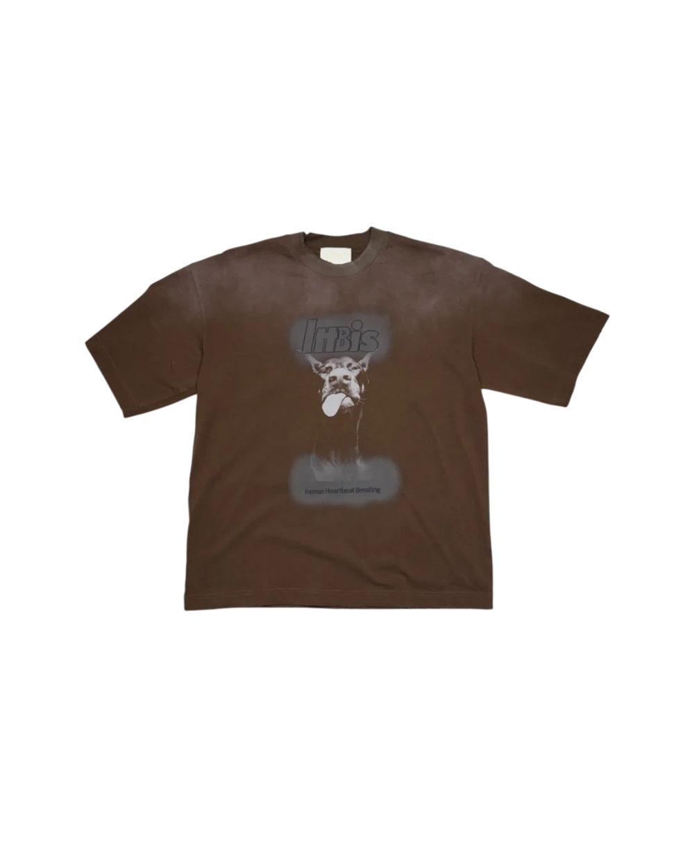 t-shirt dog, Marrone