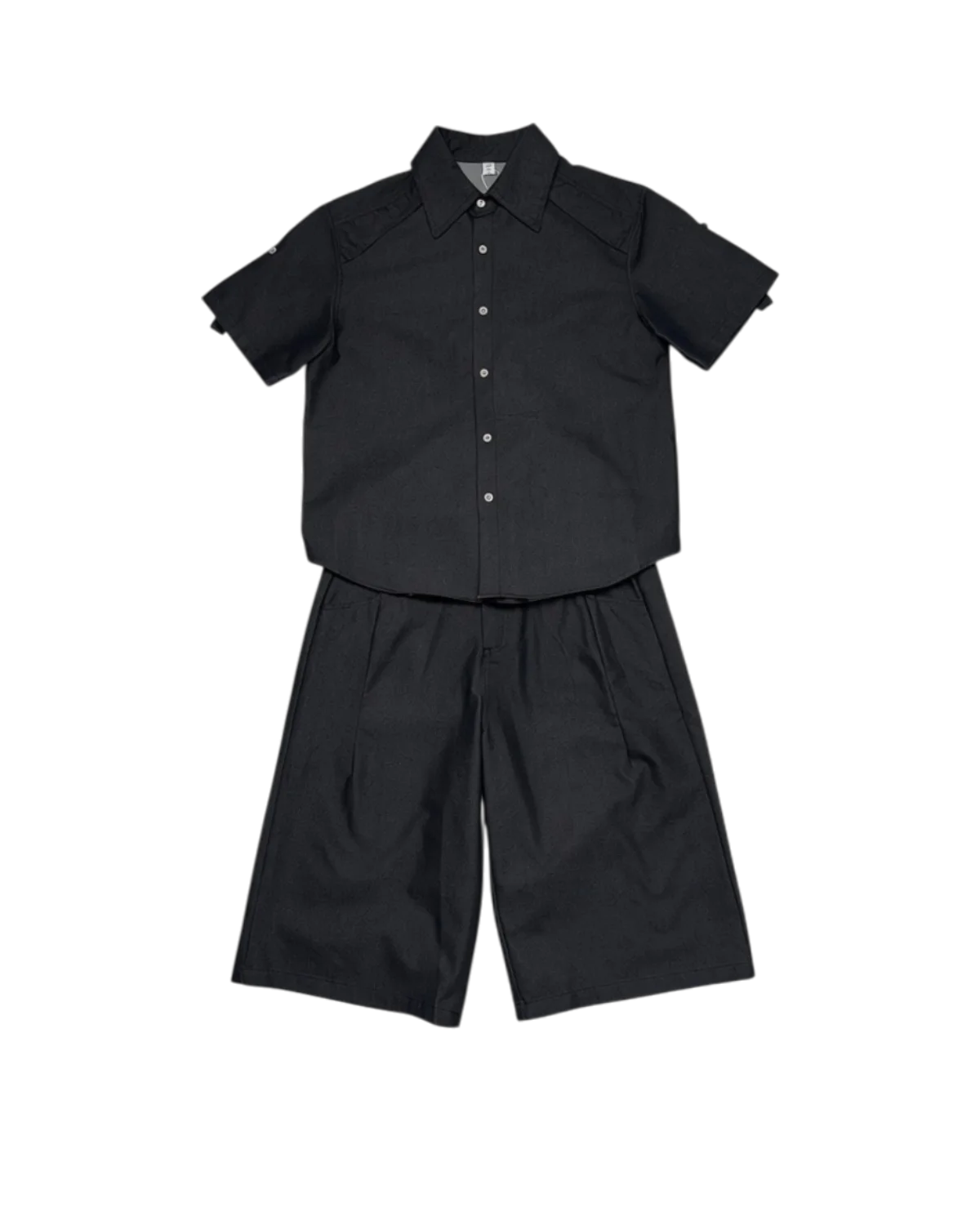 completo jeans nero - Nero