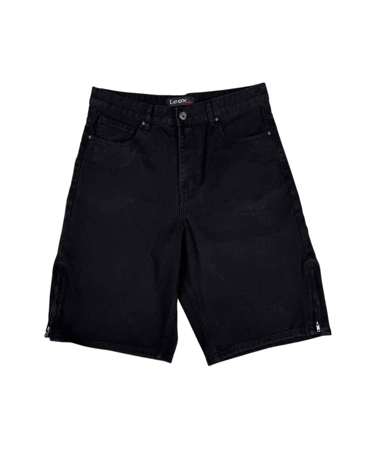 jorts jeans - Nero
