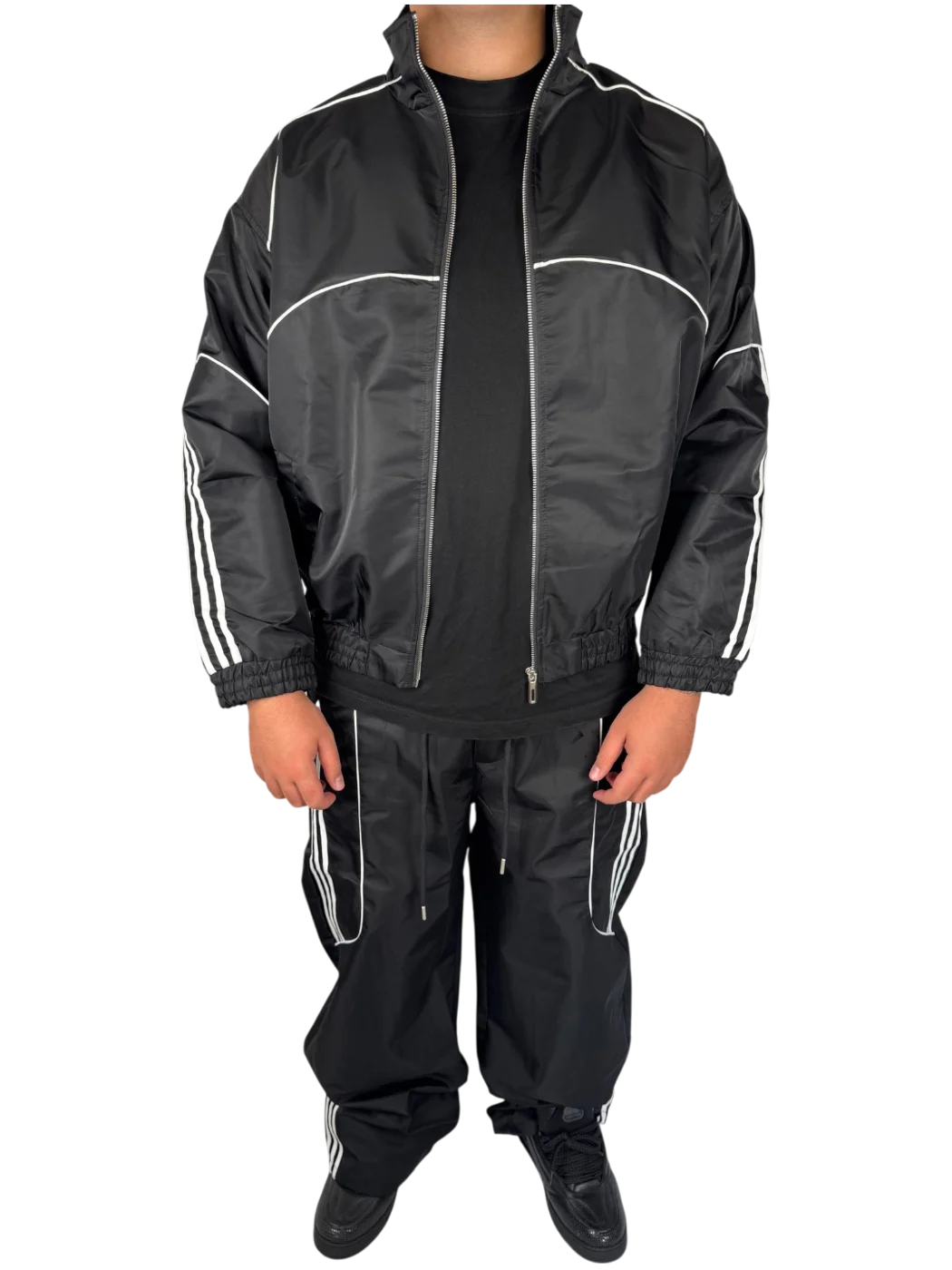 track suit black - Nero