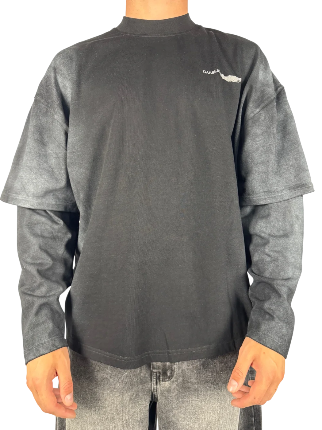 longsleeve gabser - Nero