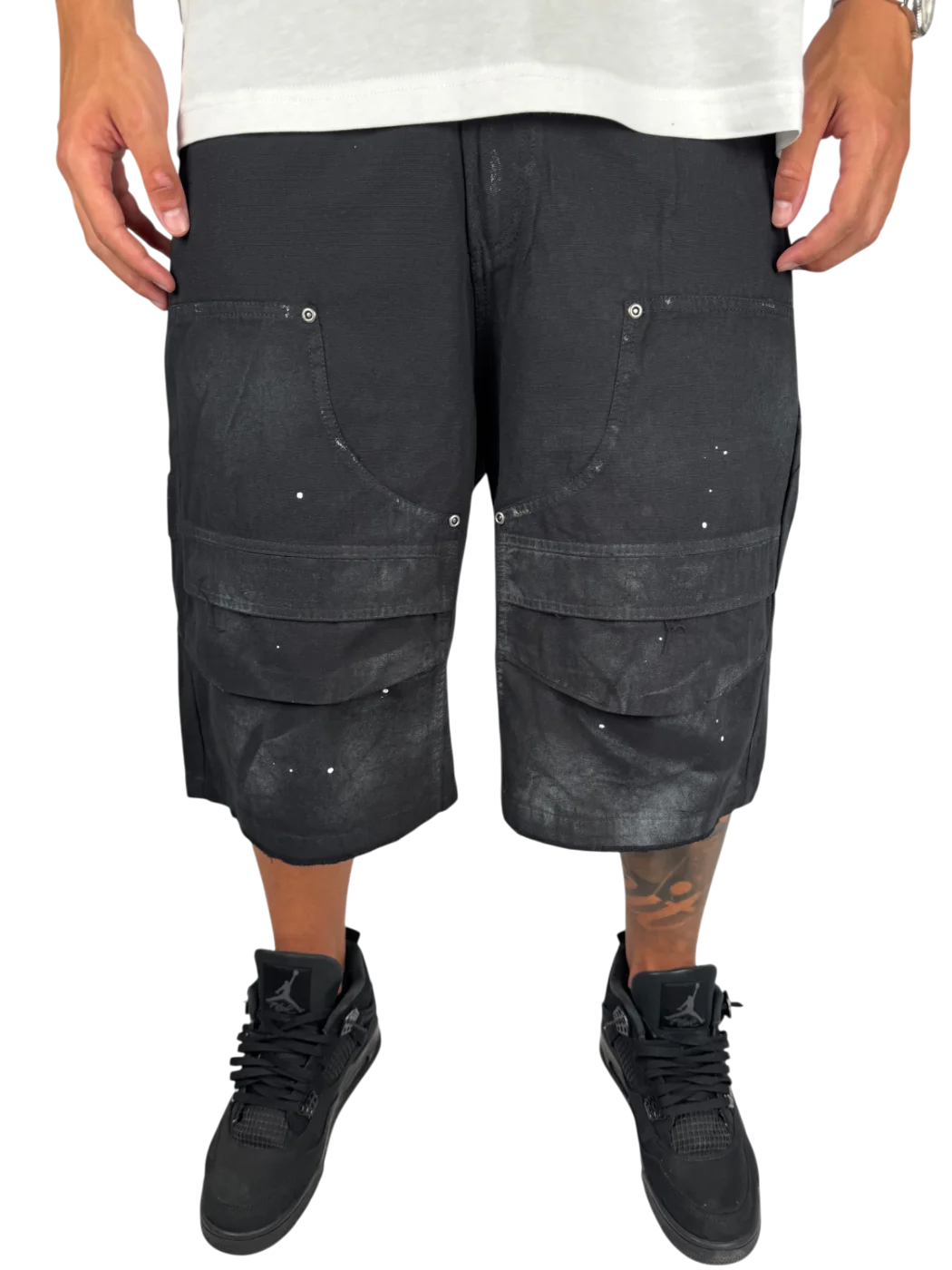 short en jean de charpentier