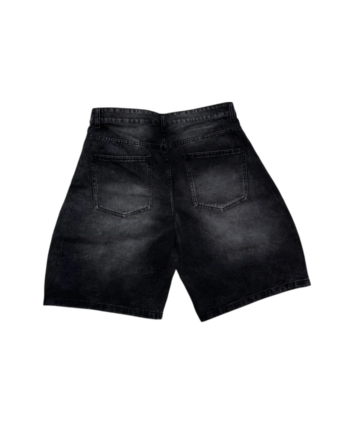 shorts jeans balloon - Nero