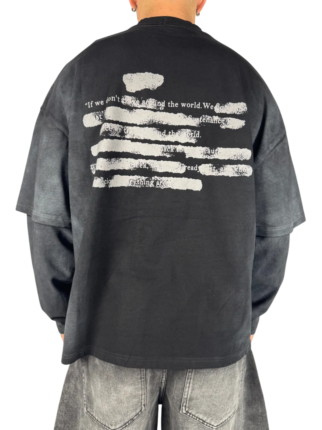 longsleeve gabser - Nero