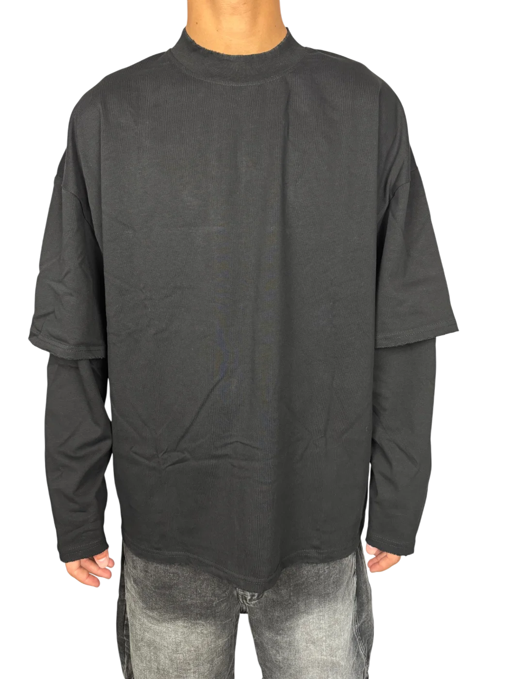 t-shirts à double manche