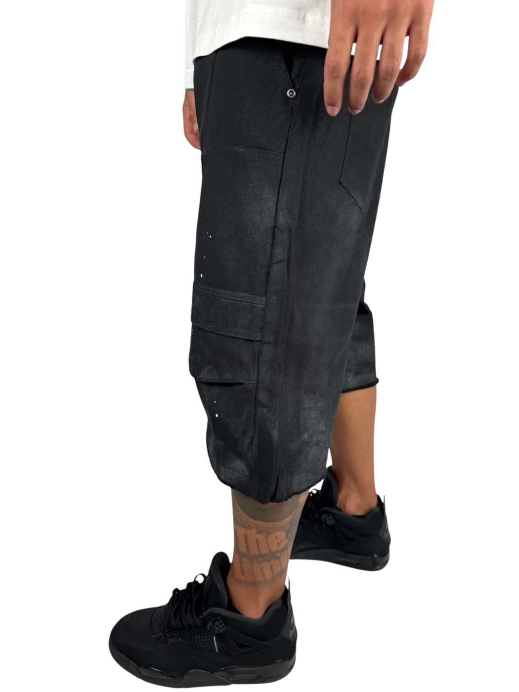 short en jean de charpentier