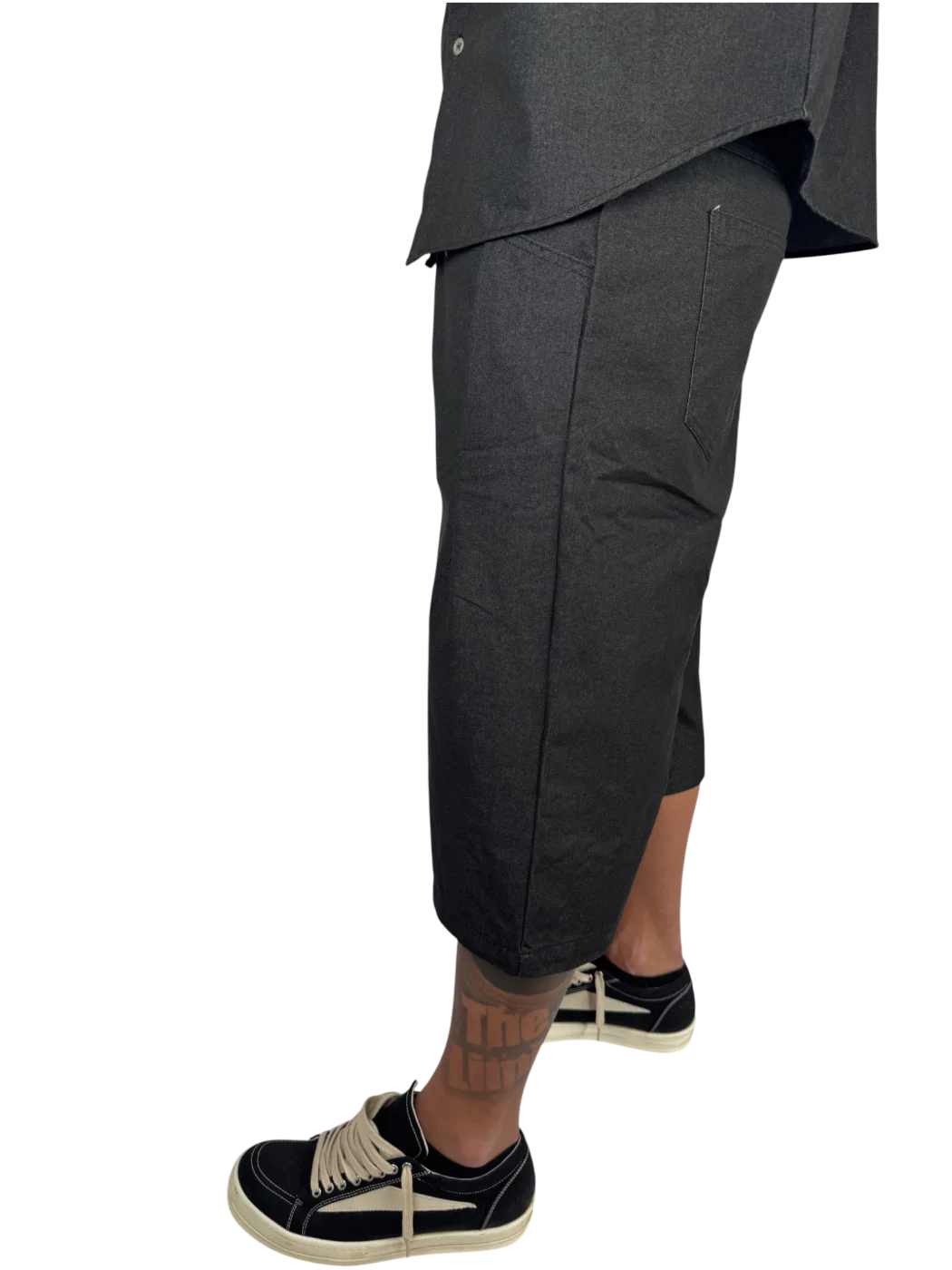 completo jeans nero - Nero