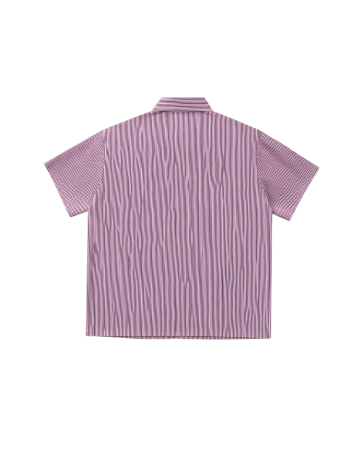 chemise à rayures avec inscription