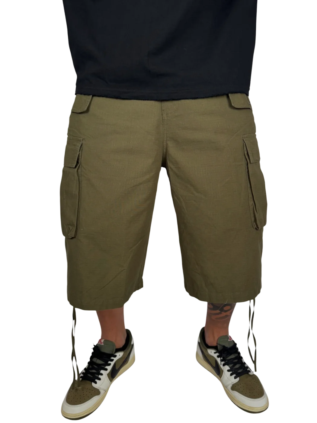 shorts cargo green - Verde militare