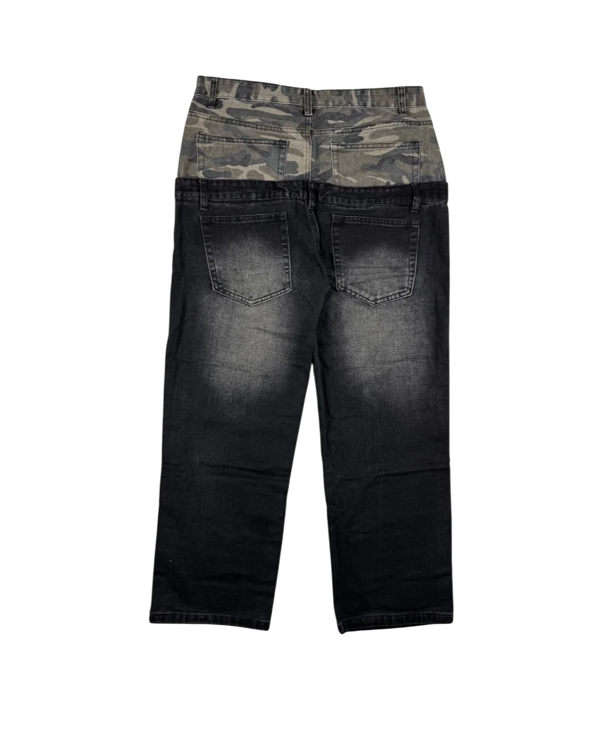 jeans camo layer - Verde militare