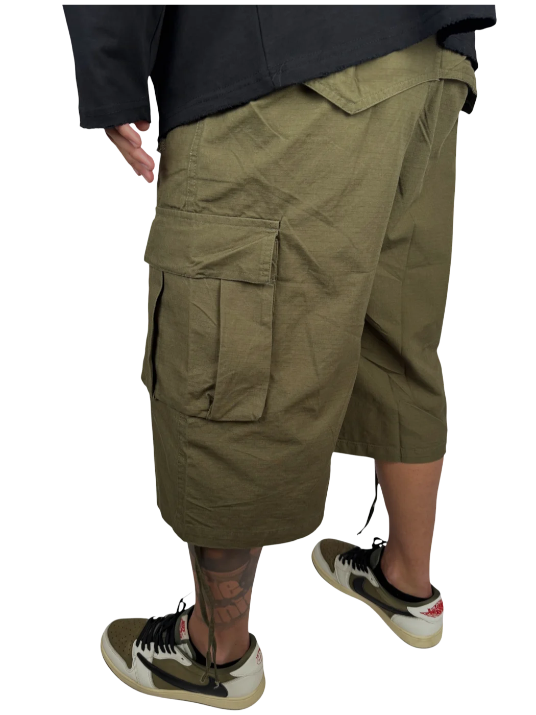 shorts cargo green - Verde militare